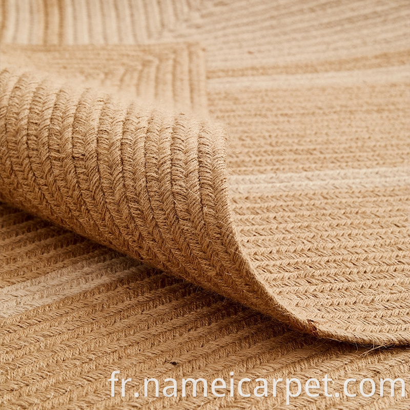 Jute Hemp Braided Wovencarpet Area Rug Floor Mats 26